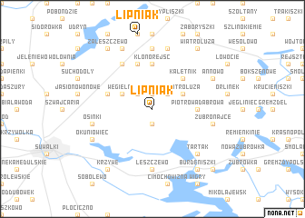 map of Lipniak