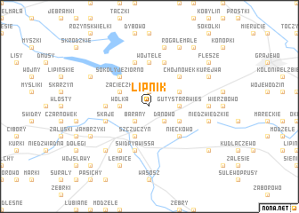 map of Lipnik