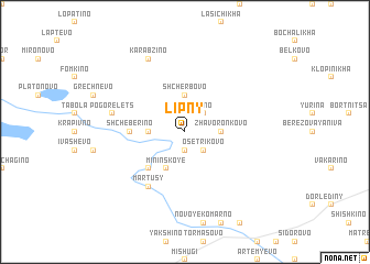 map of Lipny