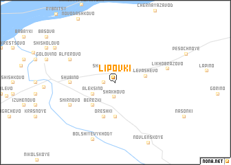 map of Lipovki