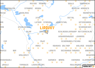 map of Lipovky