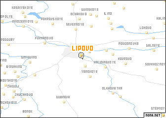 map of Lipovo