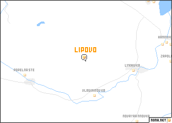 map of Lipovo