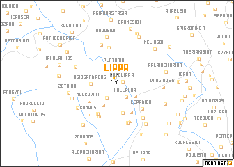 map of Líppa