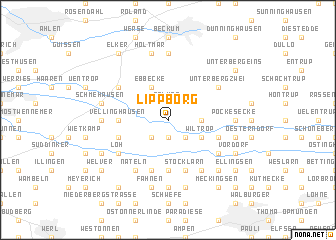 map of Lippborg