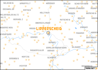 map of Lipperscheid