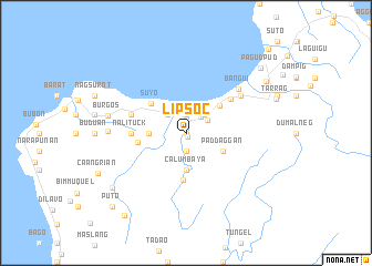 map of Lipsoc
