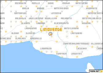map of Lirio Verde