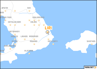 map of Líri