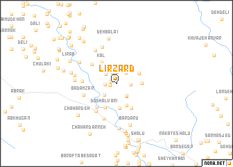 map of Līrzard