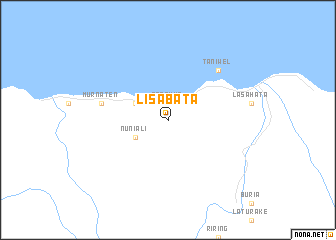map of Lisabata