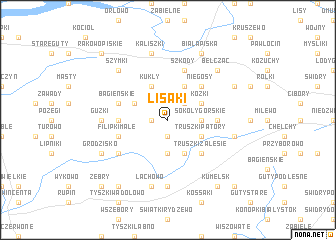 map of Lisaki