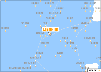 map of Lisakwa