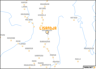 map of Lisandja