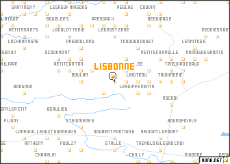 map of Lisbonne