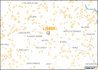 map of Lisbon