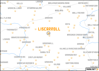 map of Liscarroll