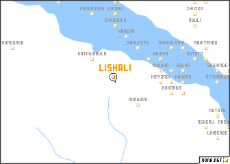 map of Lishali