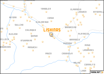 map of Lishinas