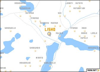 map of Lisho