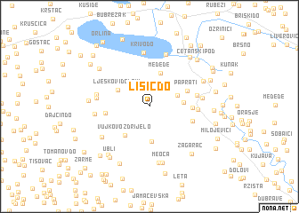 map of Lisič Do