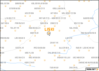 map of Liski