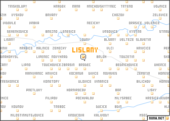 map of Líšľany