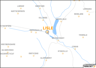 map of Lisle