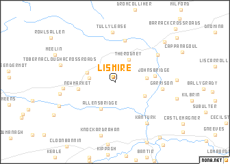 map of Lismire