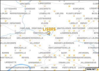 map of Lisors
