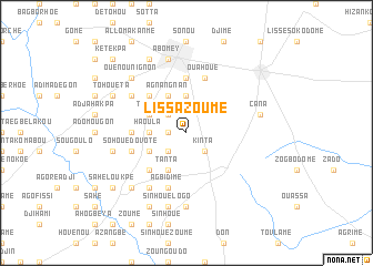 map of Lissazoumé