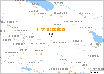 map of Lissinagroagh