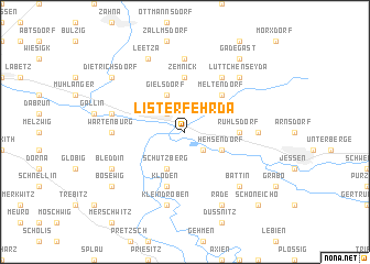 map of Listerfehrda