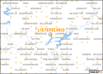 map of Listerscheid