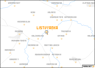 map of Listvyanka