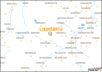 map of Lisungbatu