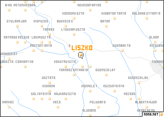 map of Liszkó