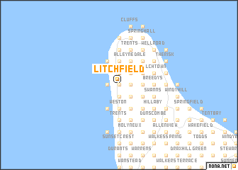 map of Litchfield