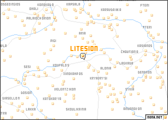 map of Litésion