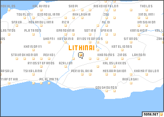 map of Lithínai