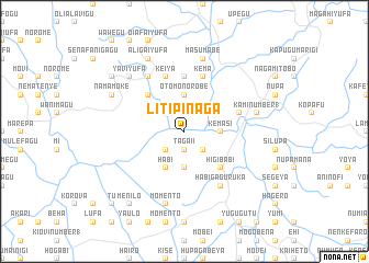 map of Litipinaga