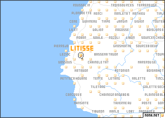 map of Litisse