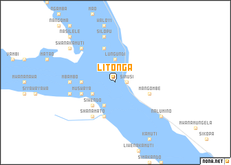 map of Litonga