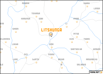 map of Litshunga
