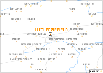 map of Little Driffield