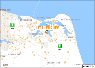 map of Little Haven