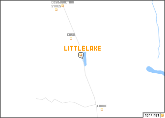 map of Little Lake