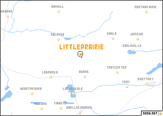 map of Little Prairie