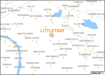 map of Littletown