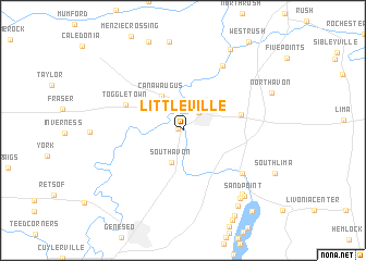 map of Littleville